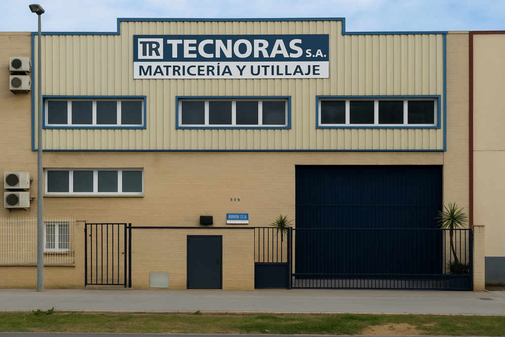 Fachada de la planta de tecnoras